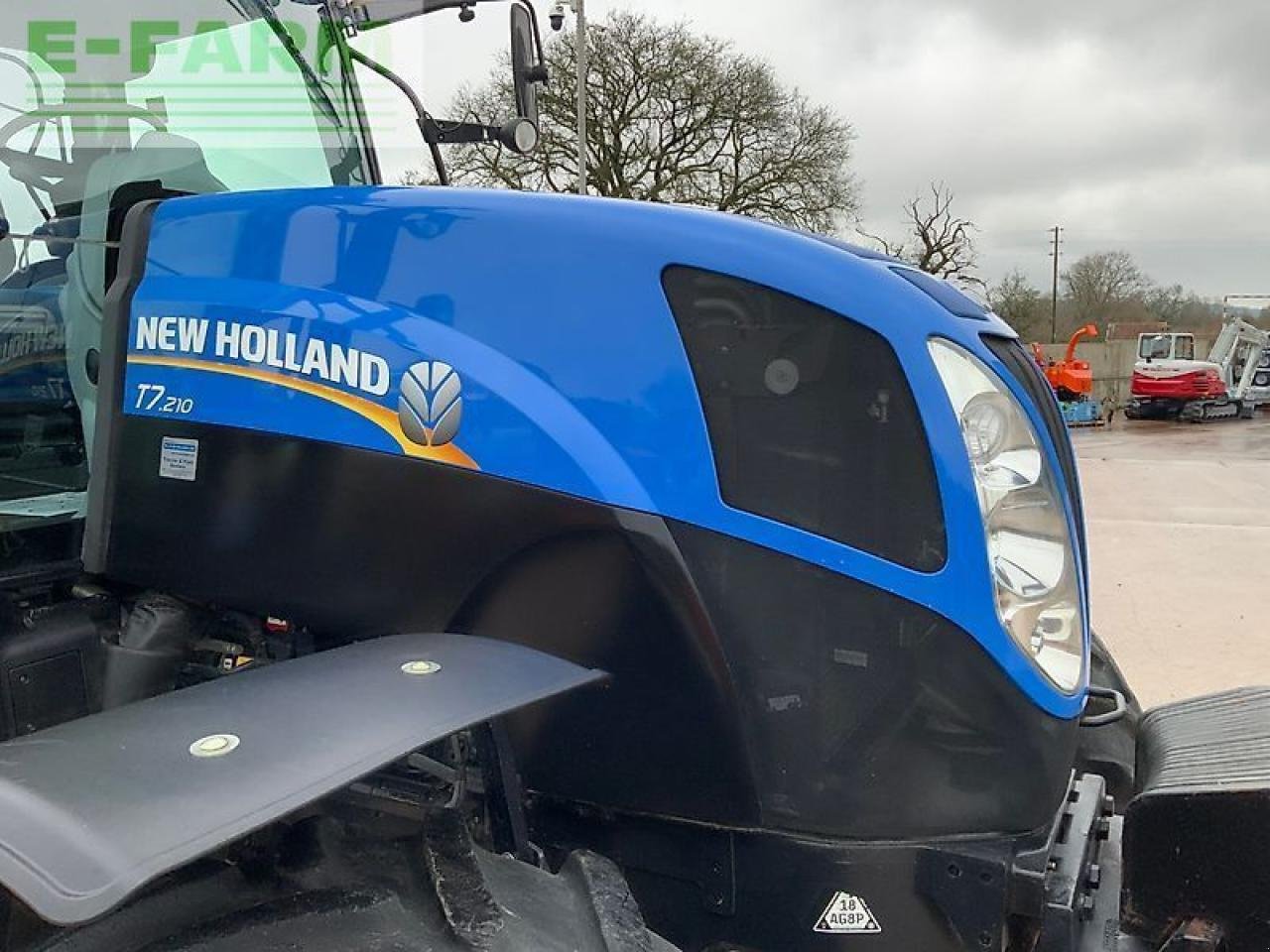 Traktor типа New Holland t7.210 tractor (st25435), Gebrauchtmaschine в SHAFTESBURY (Фотография 12)