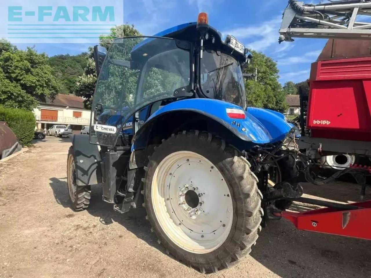 Traktor des Typs New Holland t7.210, Gebrauchtmaschine in CHAUVONCOURT (Bild 4)