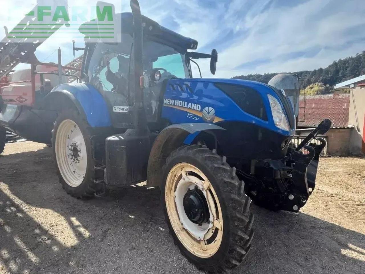 Traktor typu New Holland t7.210, Gebrauchtmaschine w CHAUVONCOURT (Zdjęcie 1)