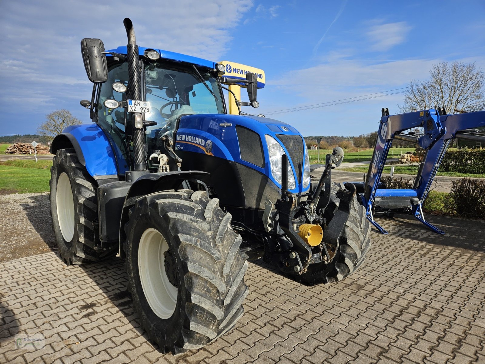 Traktor van het type New Holland T7.210, Gebrauchtmaschine in Buch am Wald (Foto 7)