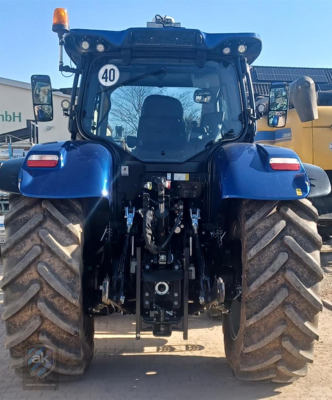 Traktor of the type New Holland T7.210AC, Gebrauchtmaschine in Mörstadt (Picture 4)
