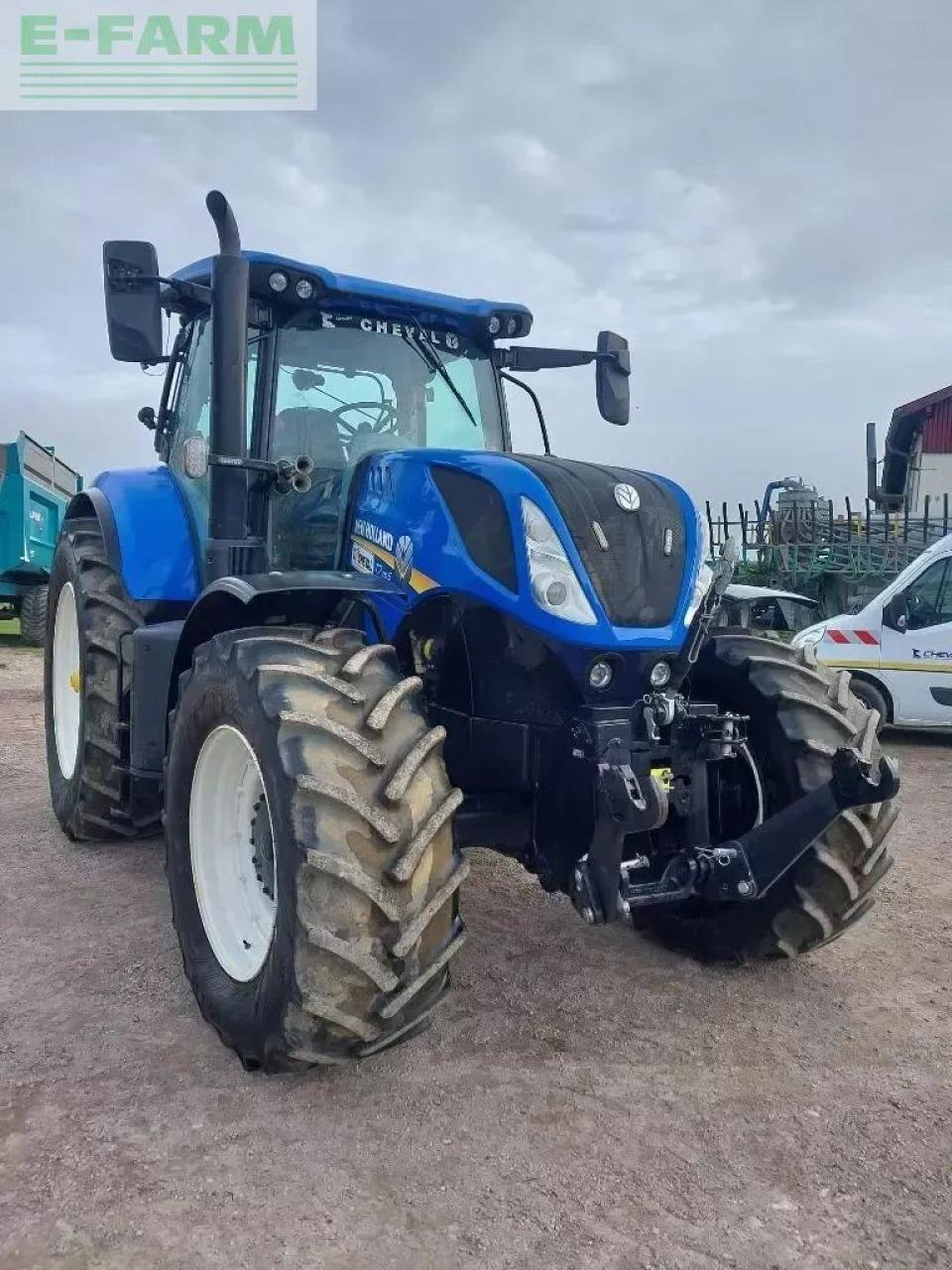 Traktor типа New Holland t7.215s S, Gebrauchtmaschine в CHAUVONCOURT (Фотография 2)