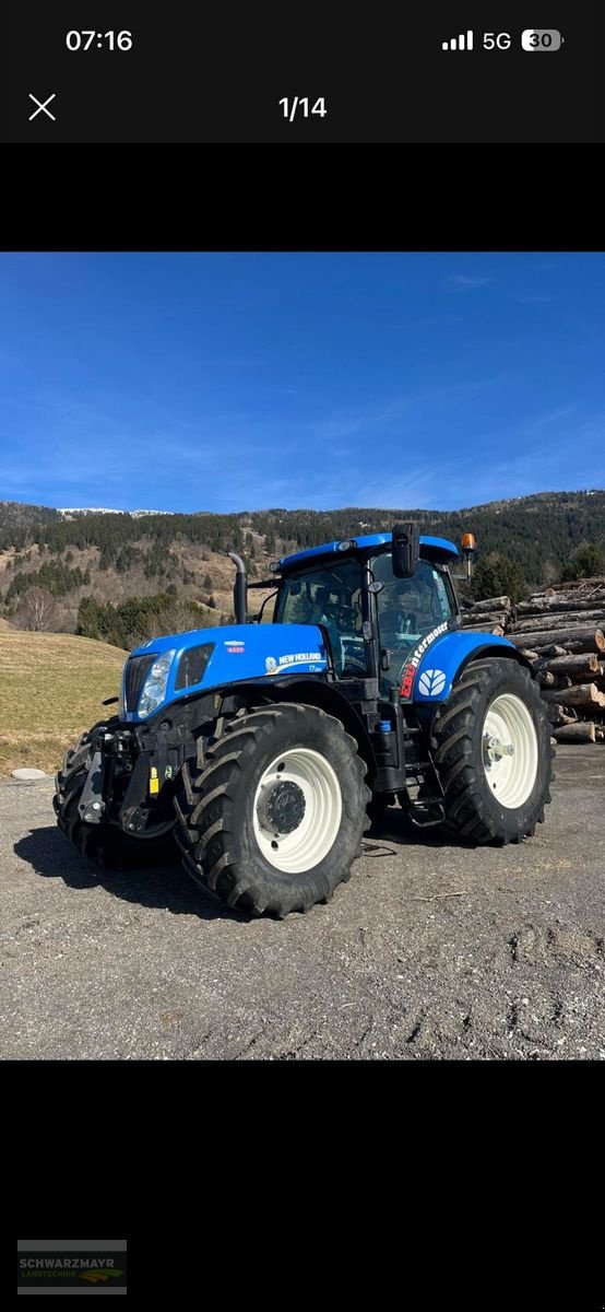 Traktor типа New Holland T7.220 Auto Command, Gebrauchtmaschine в Gampern (Фотография 2)