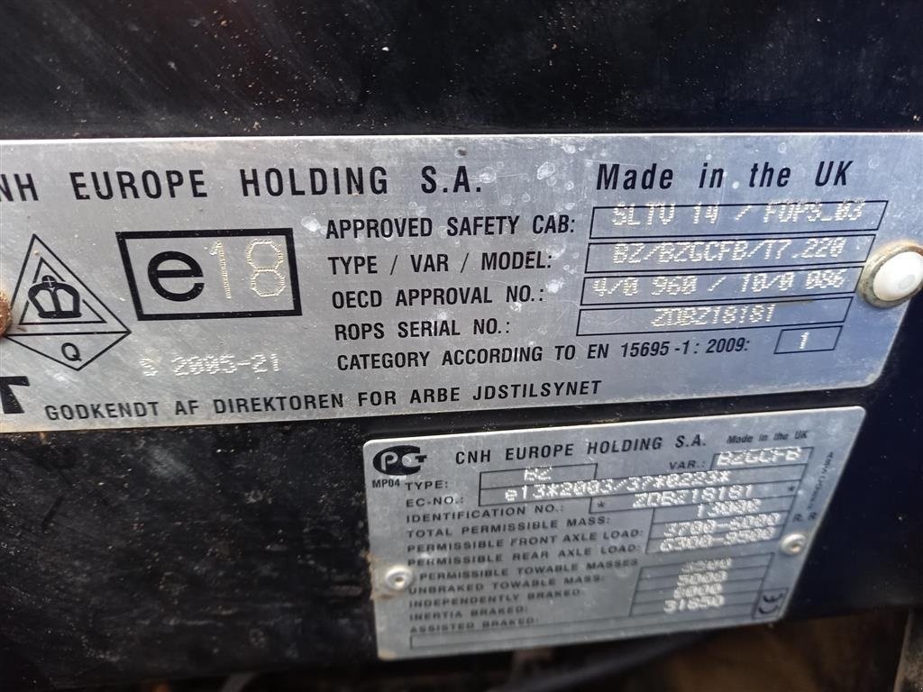 Traktor van het type New Holland T7.220, Gebrauchtmaschine in Roskilde (Foto 13)