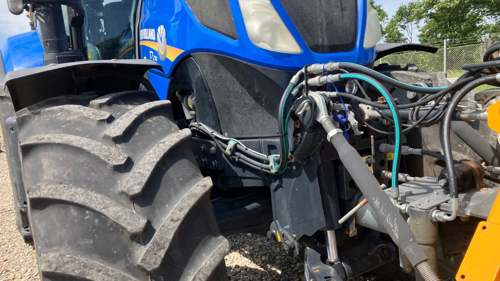 Traktor Türe ait New Holland T7.230 Autocommand med rabatklipperudstyr, Gebrauchtmaschine içinde Rødekro (resim 8)