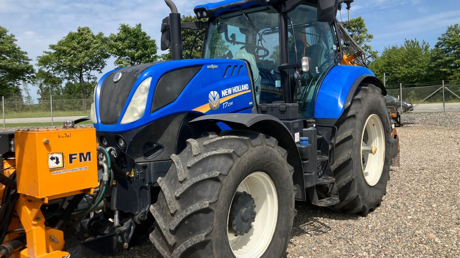 Traktor of the type New Holland T7.230 Autocommand med rabatklipperudstyr, Gebrauchtmaschine in Rødekro (Picture 4)