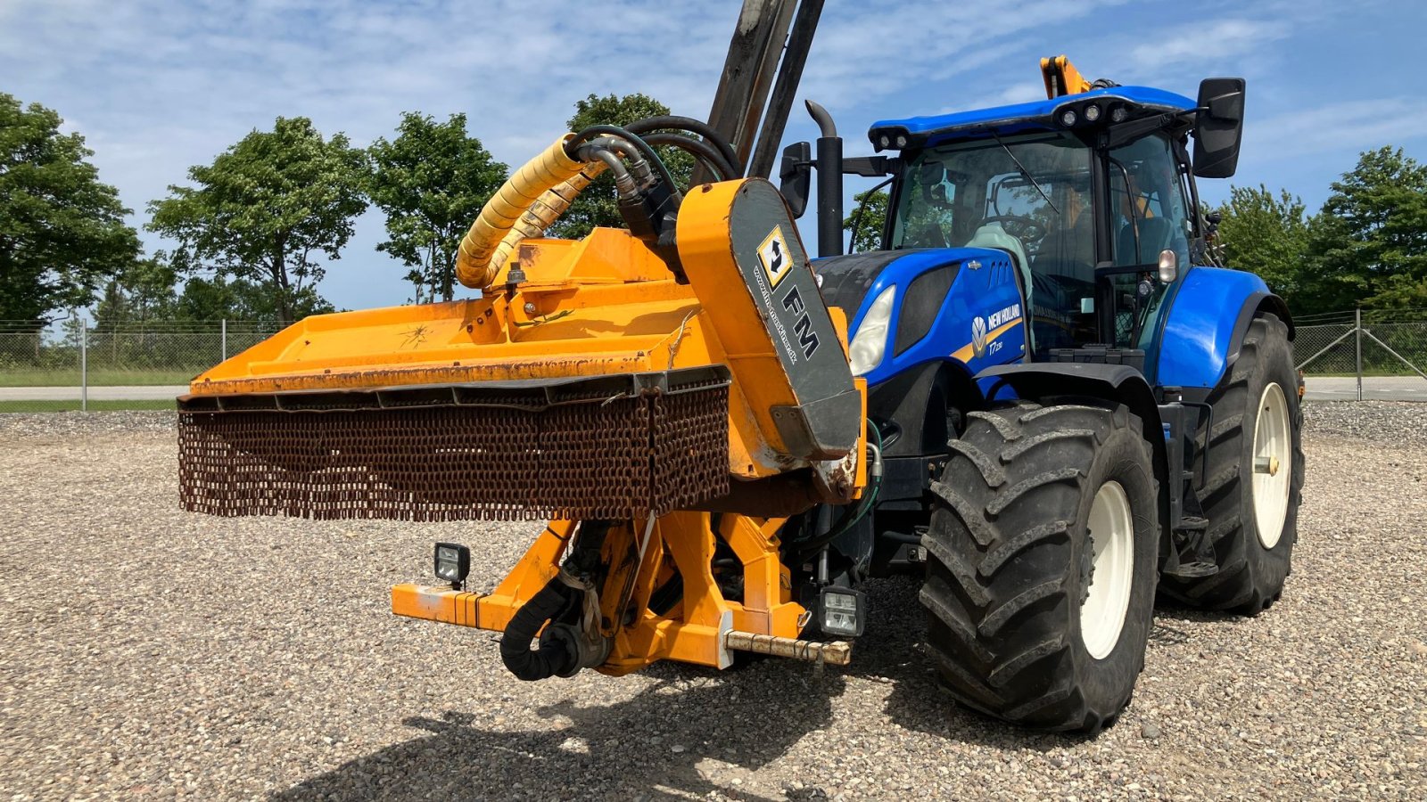Traktor of the type New Holland T7.230 Autocommand med rabatklipperudstyr, Gebrauchtmaschine in Rødekro (Picture 5)