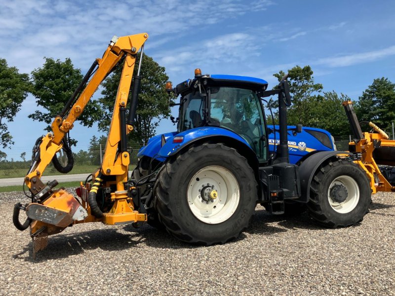 Traktor des Typs New Holland T7.230 Autocommand med rabatklipperudstyr, Gebrauchtmaschine in Rødekro (Bild 1)