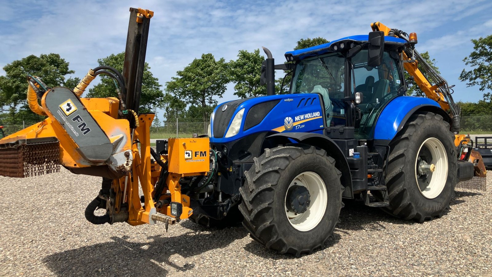 Traktor of the type New Holland T7.230 Autocommand med rabatklipperudstyr, Gebrauchtmaschine in Rødekro (Picture 3)