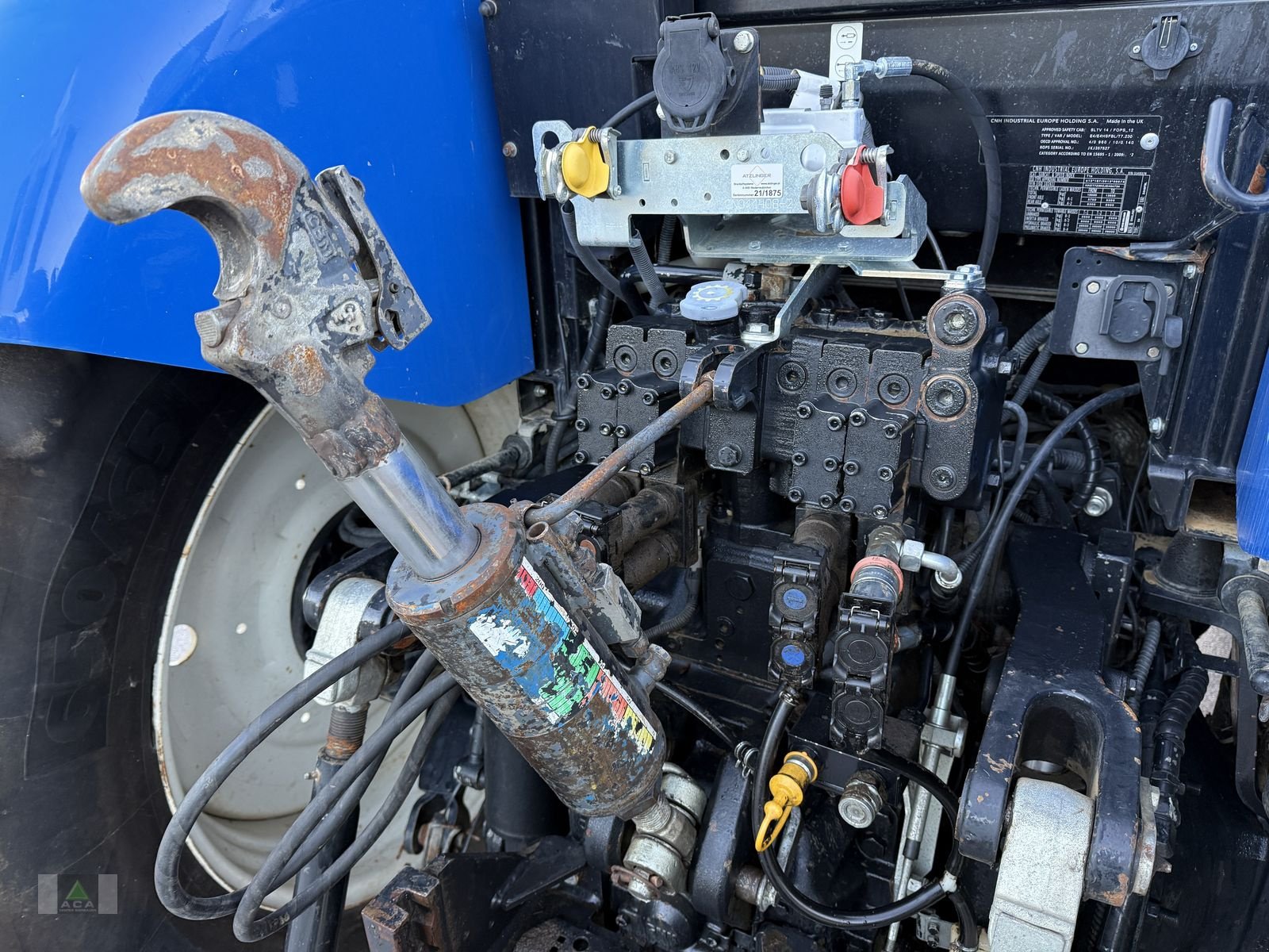 Traktor des Typs New Holland T7.230 Klassisch, Gebrauchtmaschine in Markt Hartmannsdorf (Bild 8)