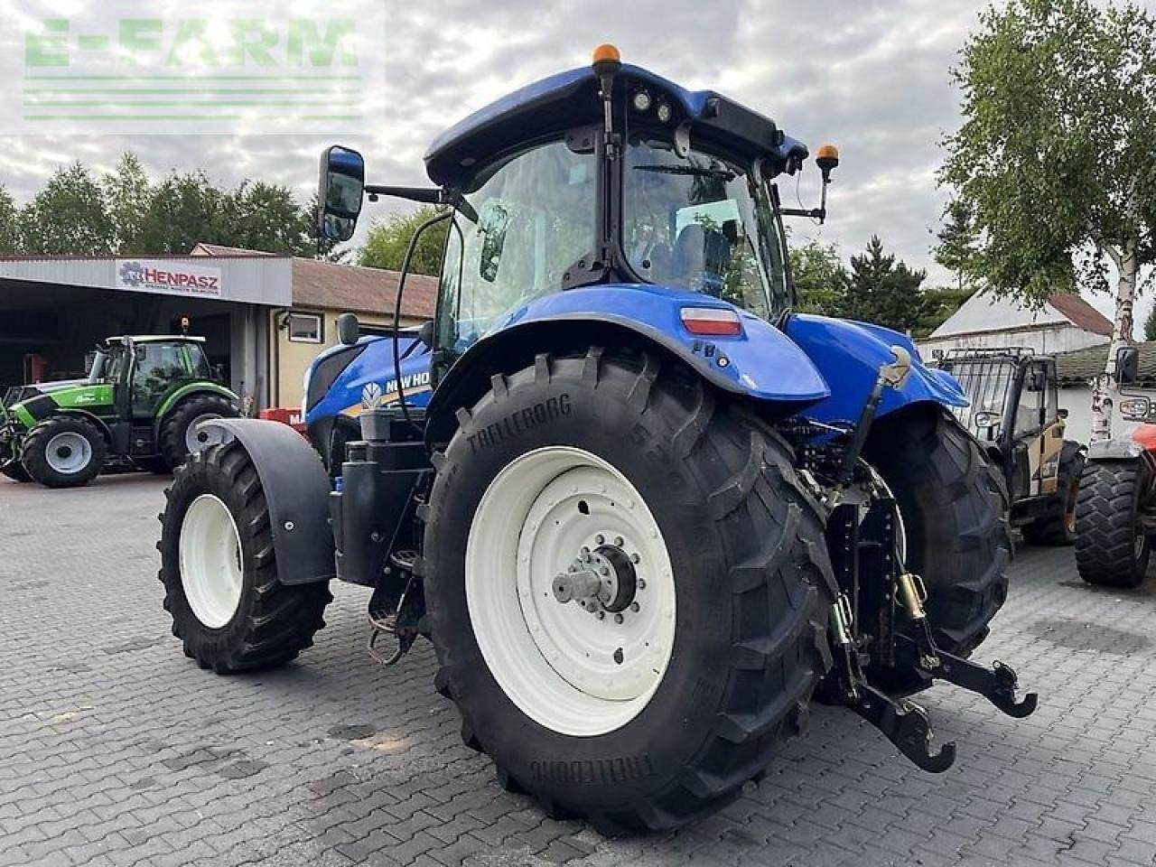 Traktor Türe ait New Holland t7.230 power command, Gebrauchtmaschine içinde DAMAS?AWEK (resim 9)