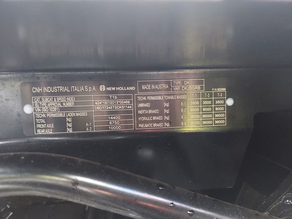 Traktor des Typs New Holland T7.245 AC Gen, Neumaschine in Wierden (Bild 9)