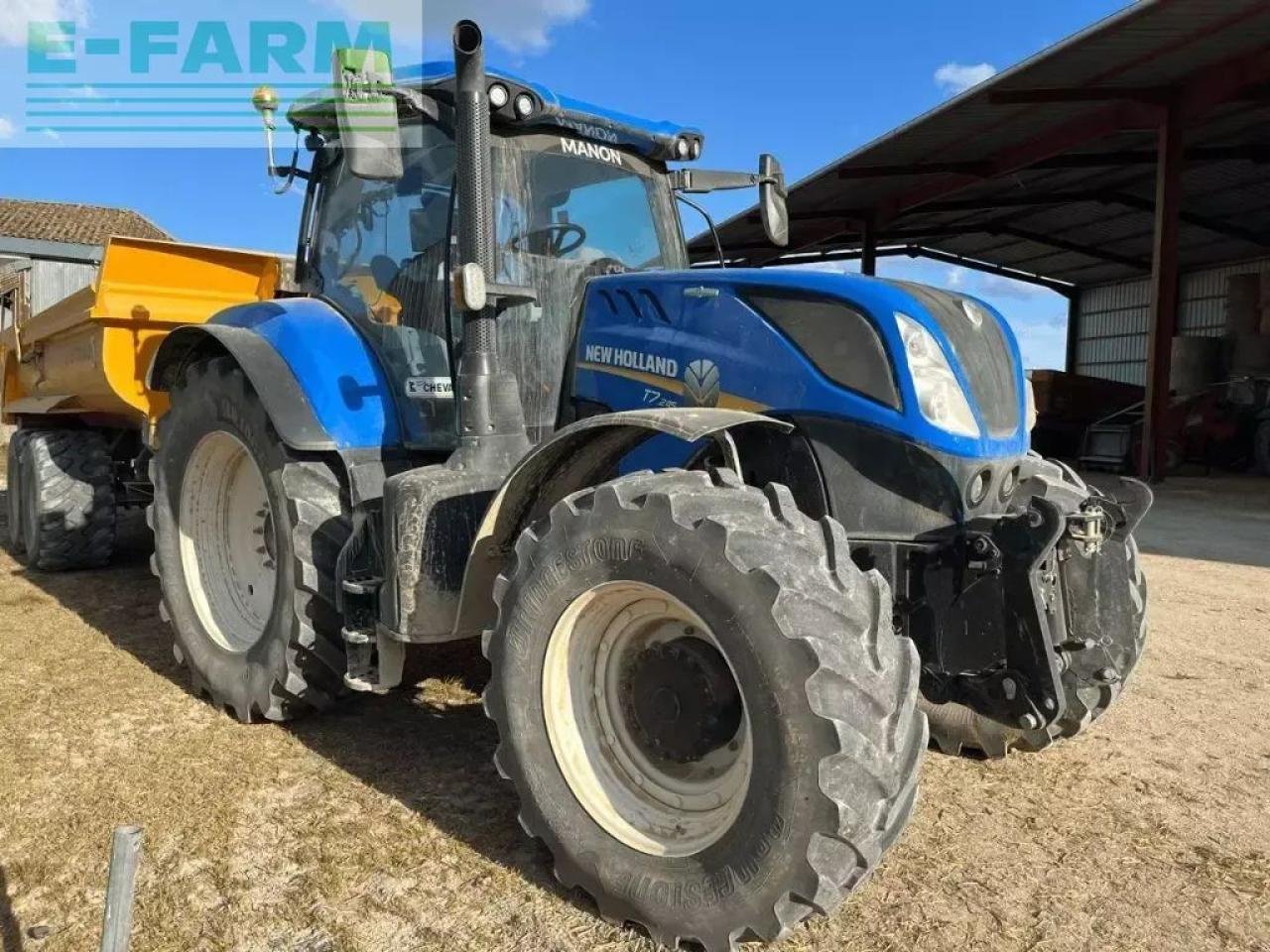 Traktor типа New Holland t7.245 ac n°26, Gebrauchtmaschine в CHAUVONCOURT (Фотография 1)