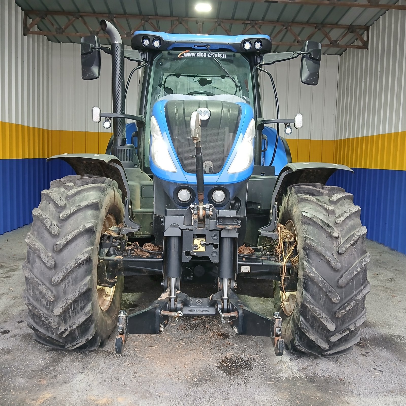Traktor del tipo New Holland T7.245 P.C., Gebrauchtmaschine In HERLIN LE SEC (Immagine 3)