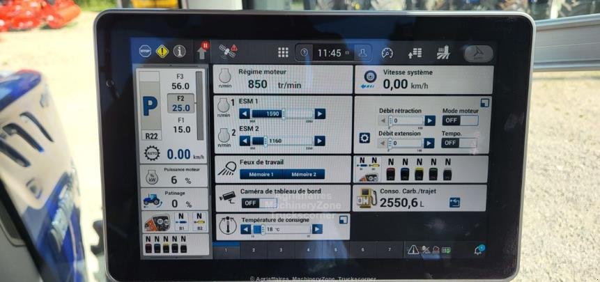 Traktor типа New Holland T7.245 PLMI, Gebrauchtmaschine в MORHANGE (Фотография 11)