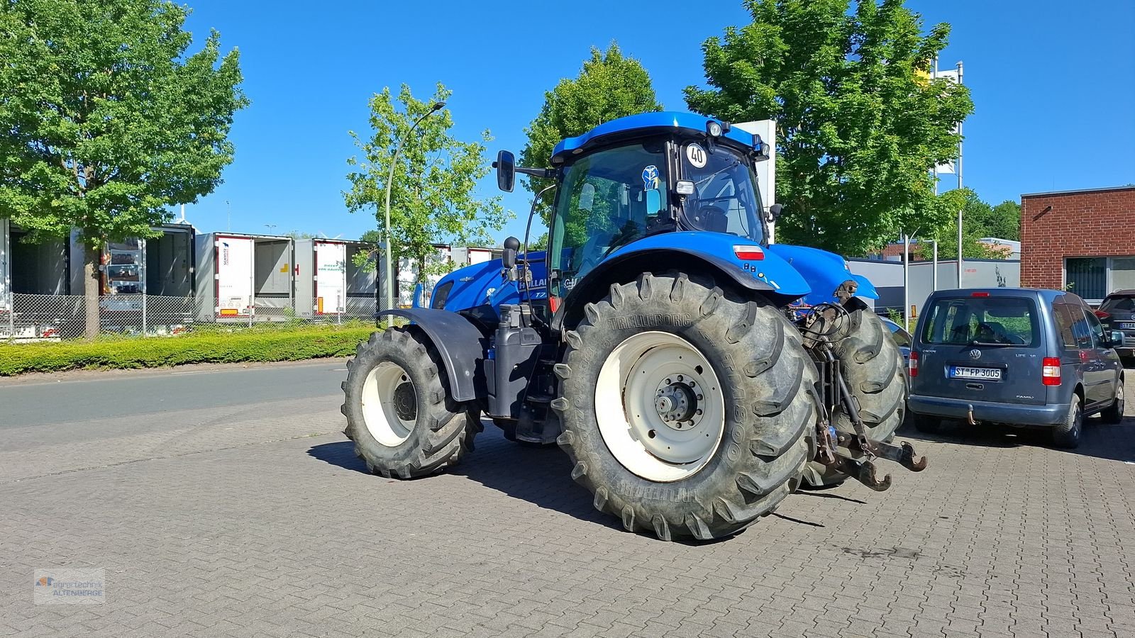 Traktor del tipo New Holland T7.250 AC, Gebrauchtmaschine en Altenberge (Imagen 7)
