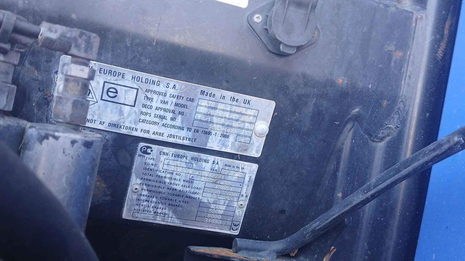 Traktor Türe ait New Holland T7.250 New Holland, Gebrauchtmaschine içinde Bredsten (resim 19)