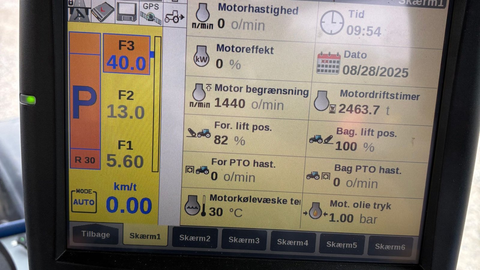 Traktor del tipo New Holland T7.270 AC BLUEPOWER Med RTK GPS, Gebrauchtmaschine In Løgstør (Immagine 22)