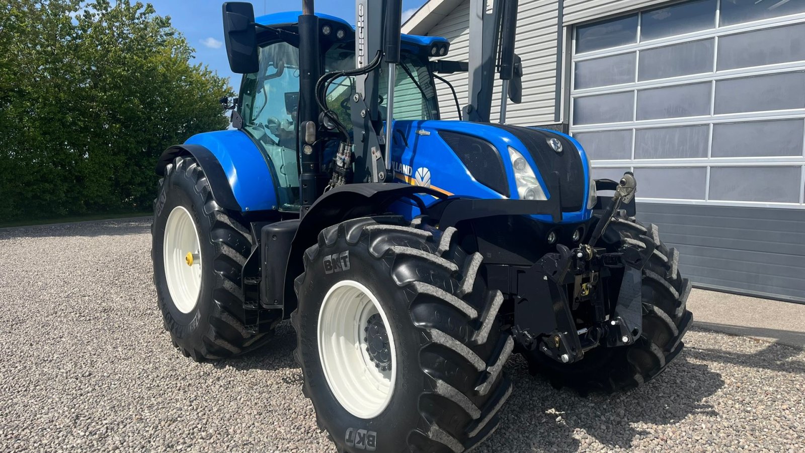 Traktor typu New Holland T7.270 AC med frontlift og frontlæsser. Den kan også købes uden frontlæsser., Gebrauchtmaschine v Lintrup (Obrázek 23)