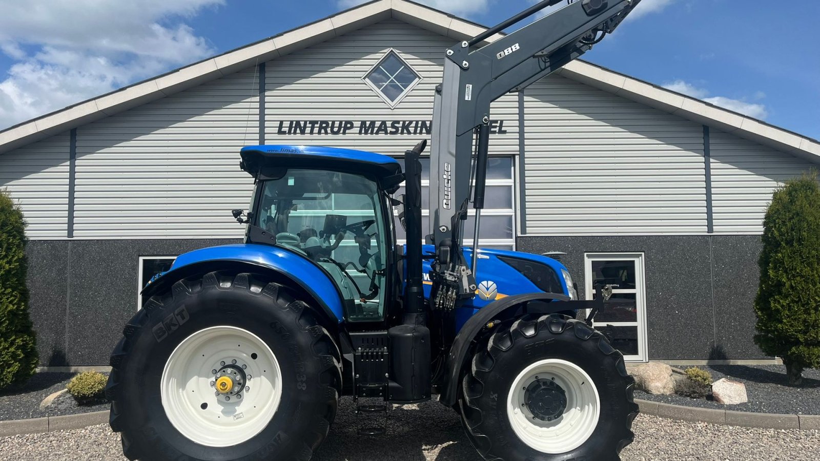 Traktor typu New Holland T7.270 AC med frontlift og frontlæsser. Den kan også købes uden frontlæsser., Gebrauchtmaschine v Lintrup (Obrázek 14)