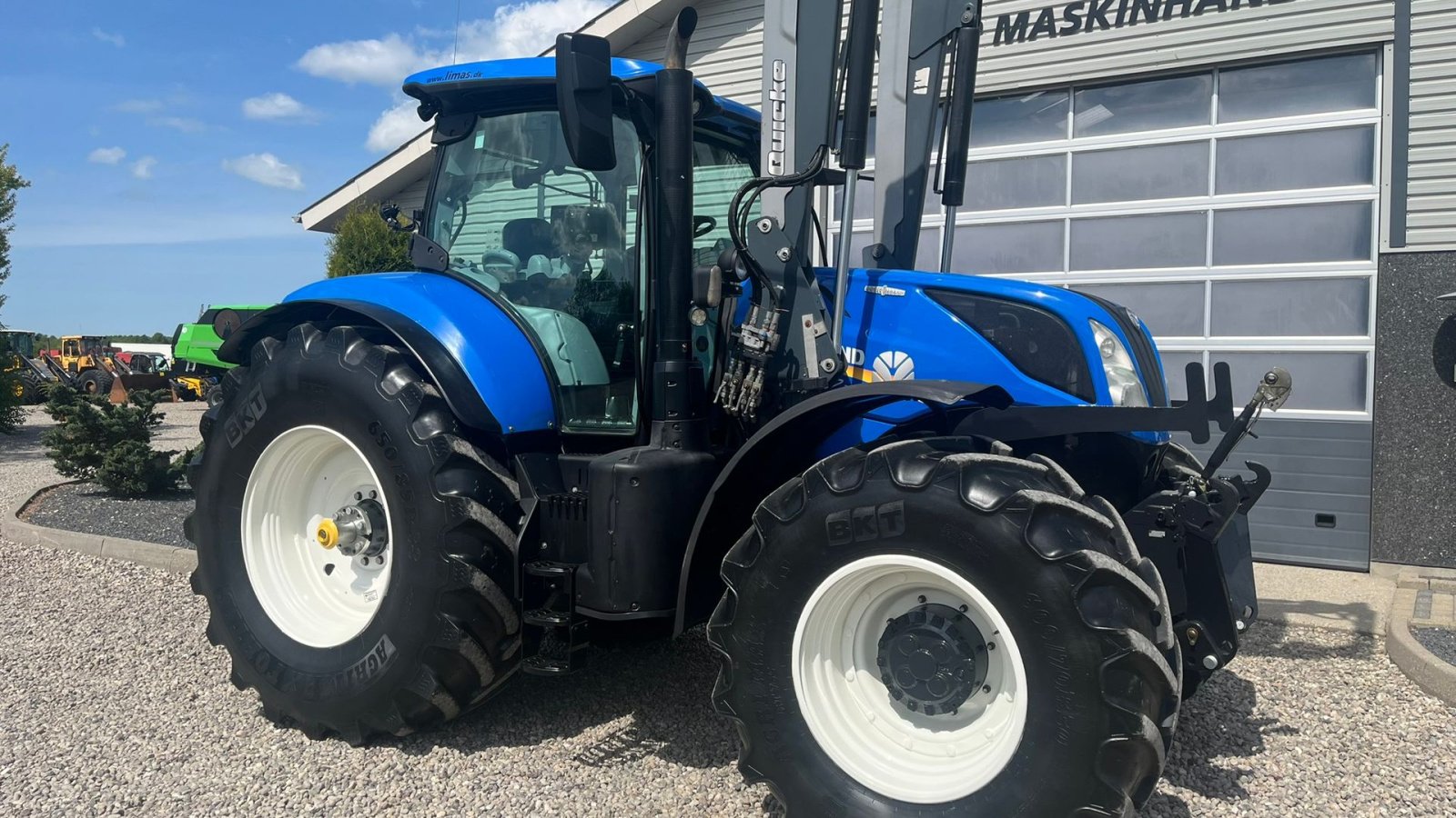 Traktor типа New Holland T7.270 AC med frontlift og frontlæsser, Gebrauchtmaschine в Lintrup (Фотография 22)