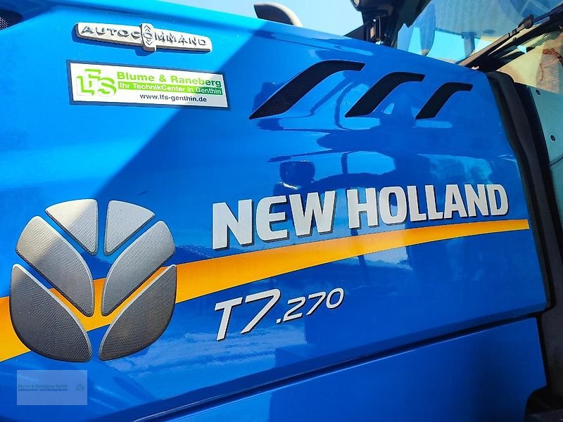Traktor typu New Holland T7.270 AC mit GPS-Spurführungssystem, Vorführmaschine v Genthin (Obrázek 5)