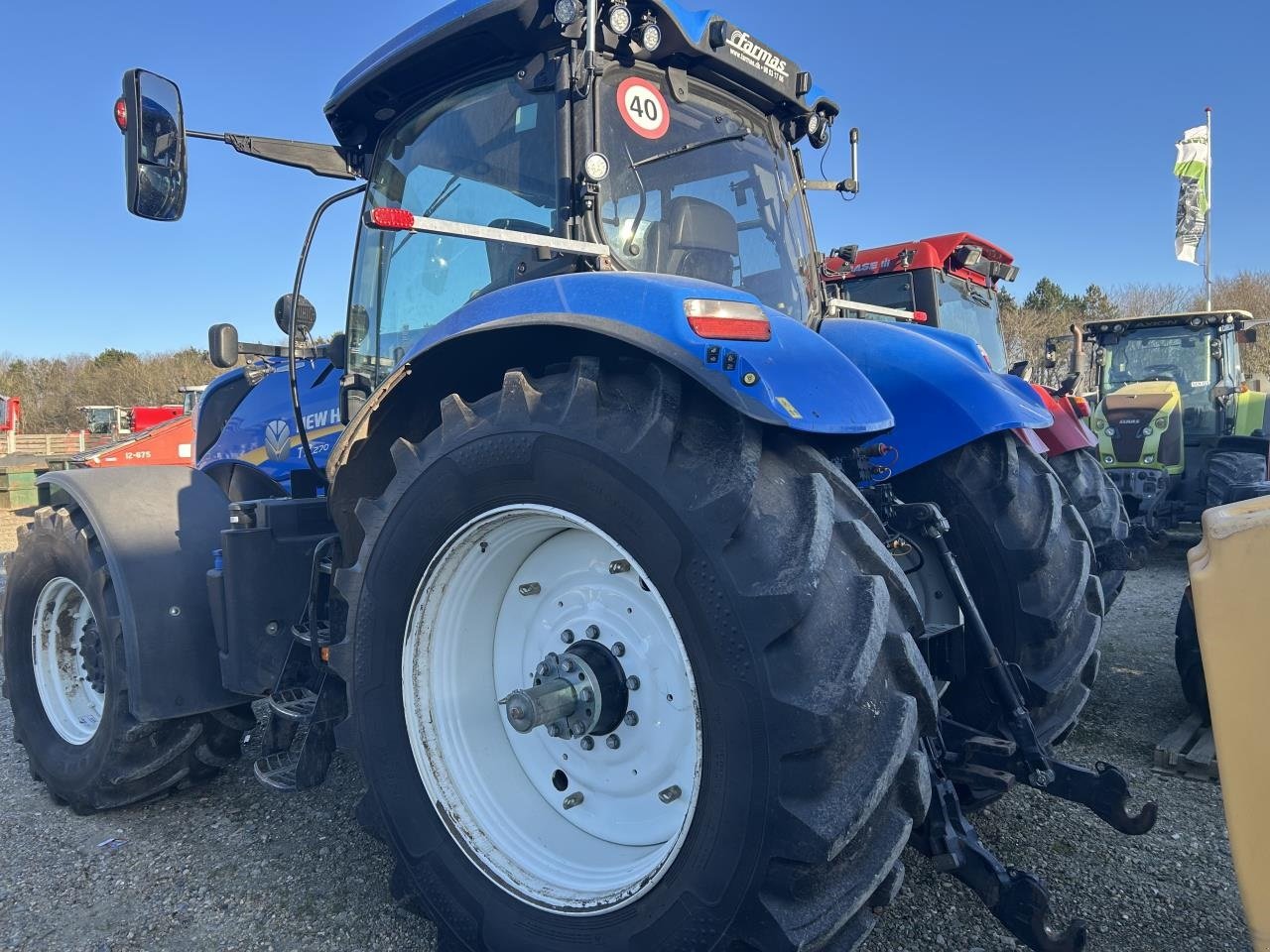 Traktor Türe ait New Holland T7.270 AC, Gebrauchtmaschine içinde Grindsted (resim 5)