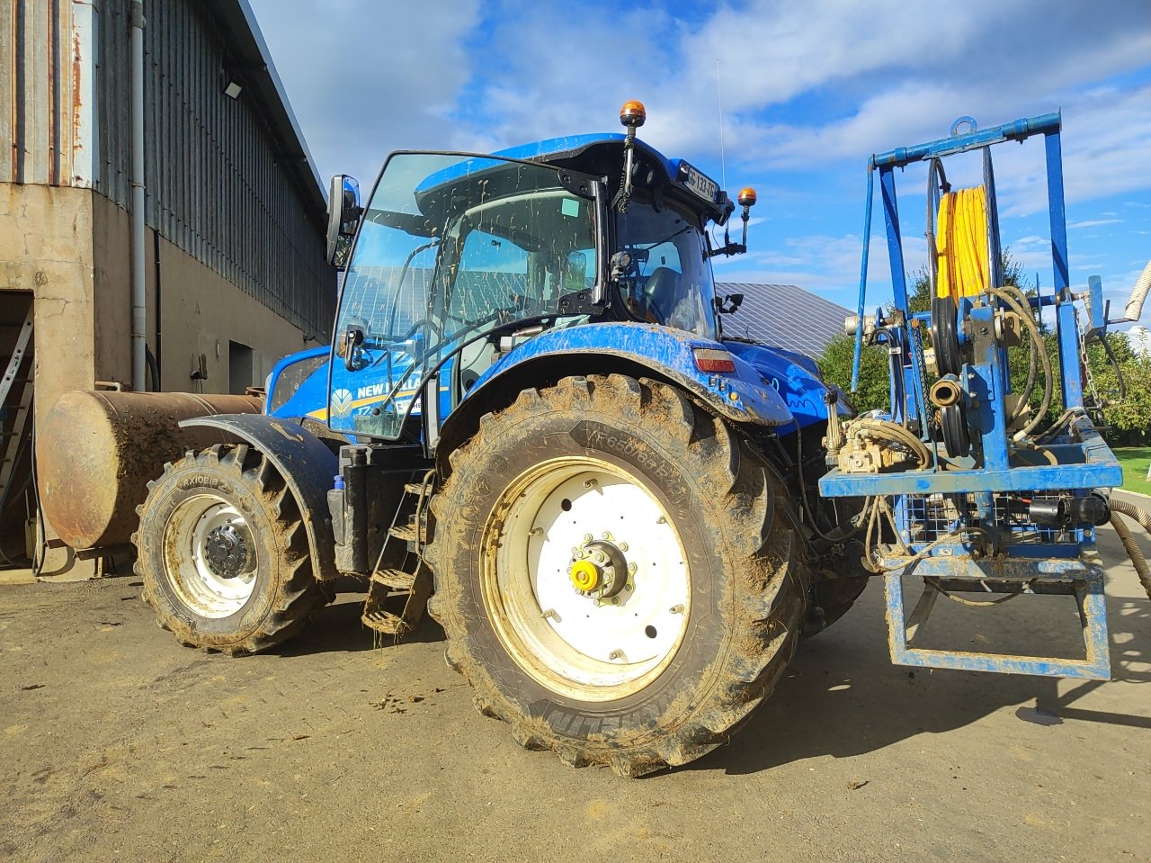 Traktor van het type New Holland T7.270 AC, Gebrauchtmaschine in Chauvoncourt (Foto 2)