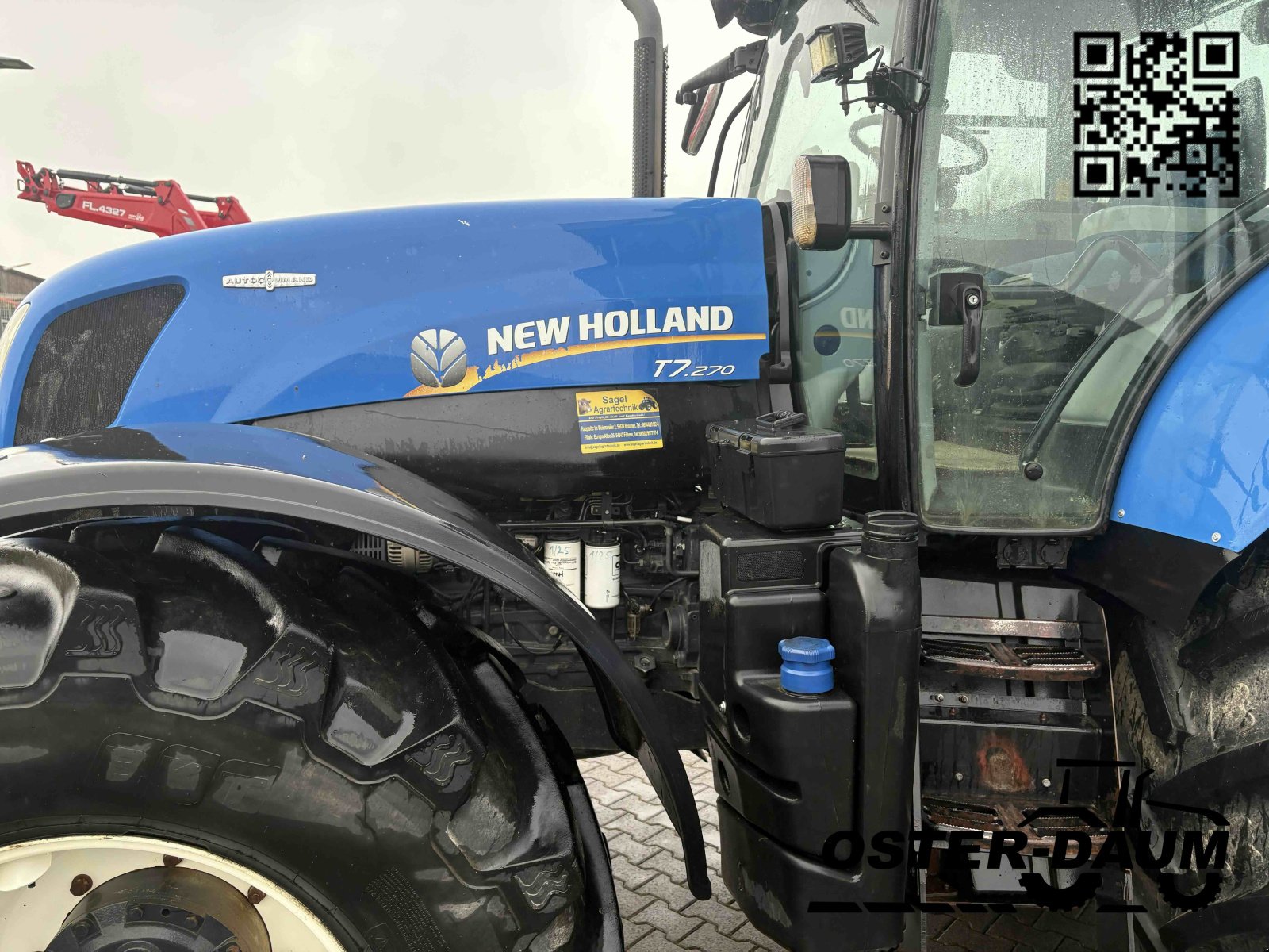 Traktor Türe ait New Holland T7.270 AutoCommand, Gebrauchtmaschine içinde Kaisersesch (resim 15)