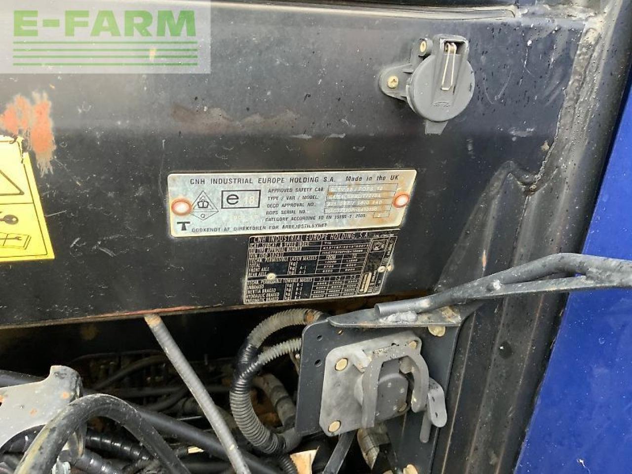 Traktor of the type New Holland t7.270 blue power tractor (st25396), Gebrauchtmaschine in SHAFTESBURY (Picture 18)