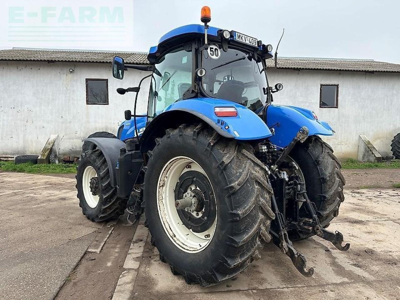 Traktor del tipo New Holland t7.270, Gebrauchtmaschine en SZEGED (Imagen 8)