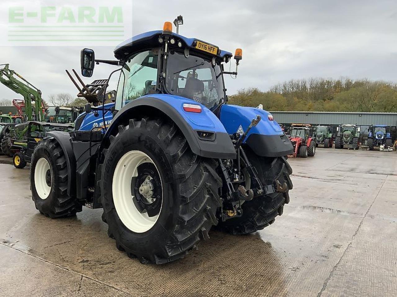 Traktor del tipo New Holland t7.290 auto command tractor (st25062), Gebrauchtmaschine en SHAFTESBURY (Imagen 8)