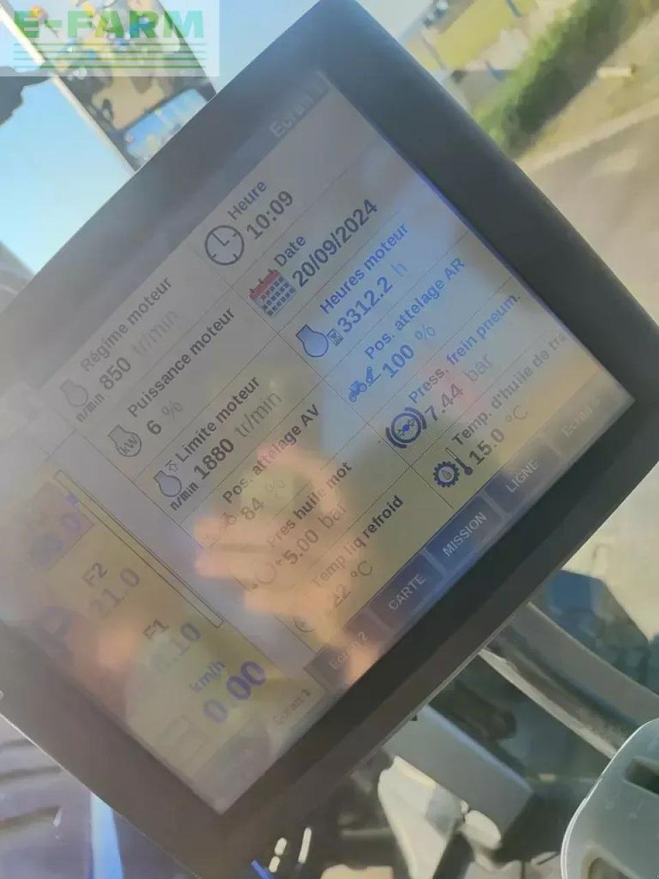 Traktor типа New Holland t7.290 hd HD, Gebrauchtmaschine в CHAUVONCOURT (Фотография 10)