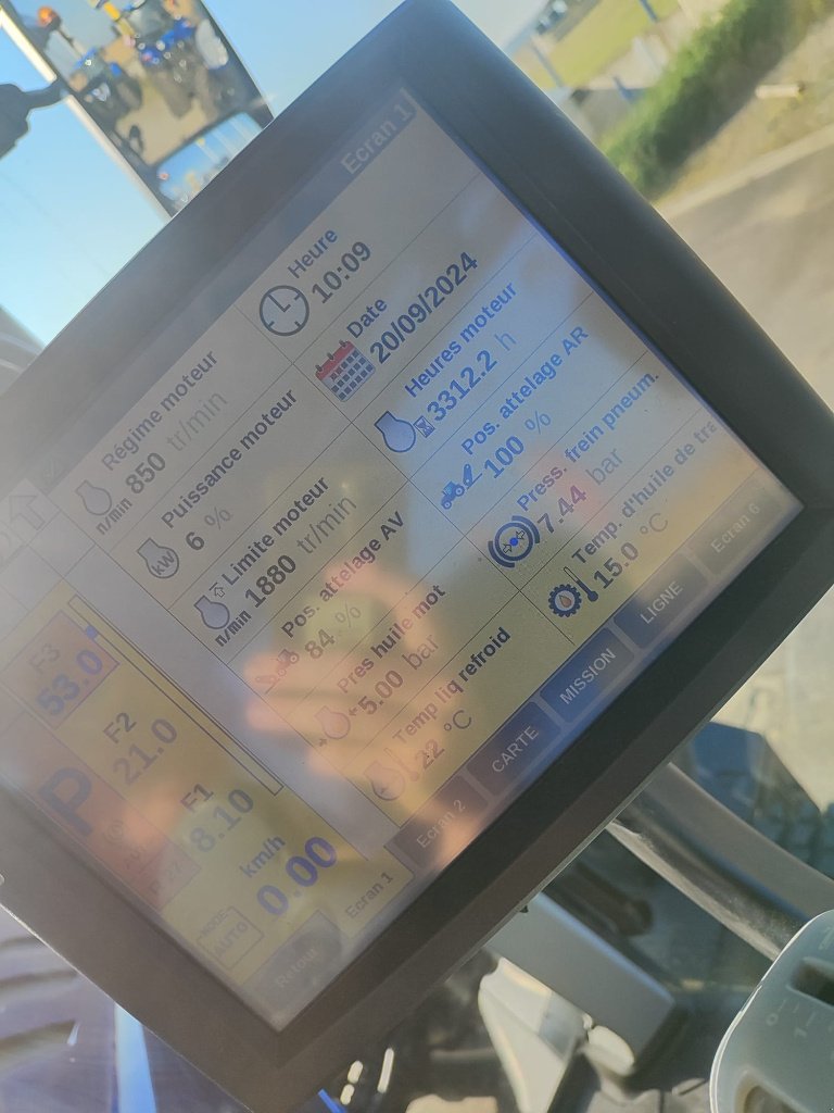 Traktor des Typs New Holland T7.290 HD, Gebrauchtmaschine in Chauvoncourt (Bild 10)