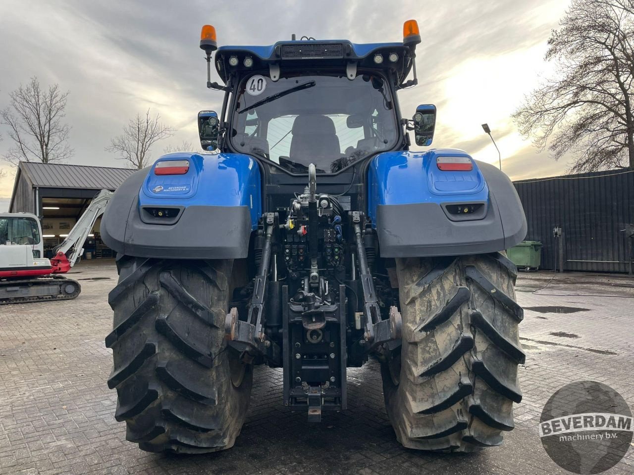 Traktor des Typs New Holland T7.315 AC, Gebrauchtmaschine in Vriezenveen (Bild 4)