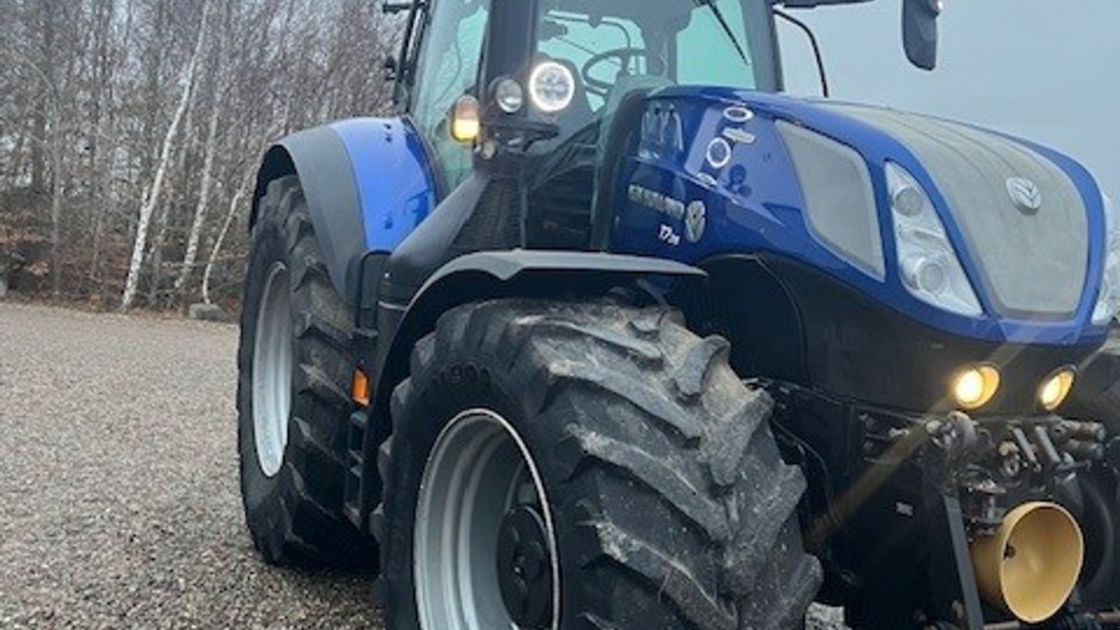 Traktor типа New Holland T7.315 BluePower med frontlift og frontPTO samt centralsmørring., Gebrauchtmaschine в Lintrup (Фотография 9)