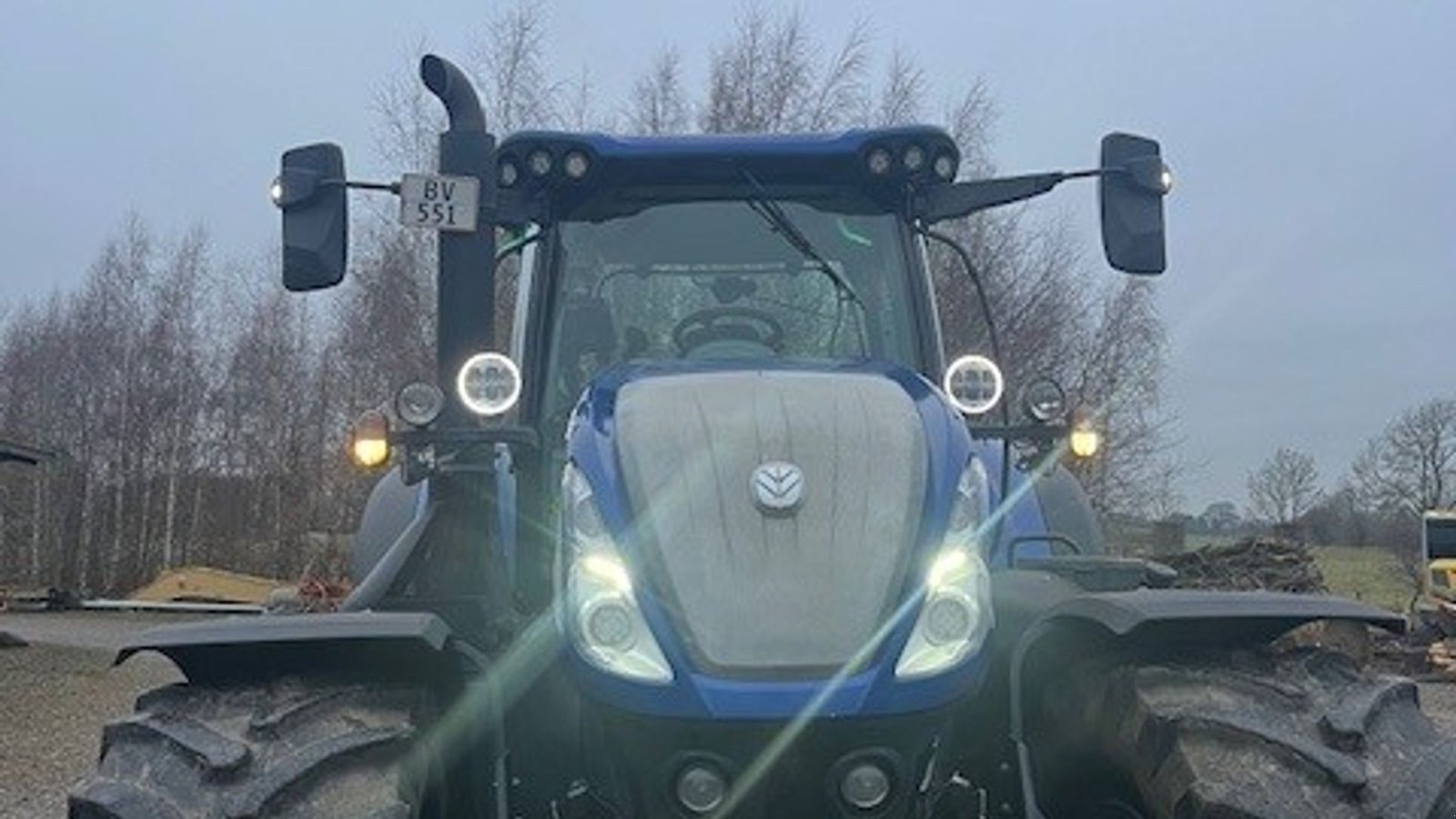 Traktor типа New Holland T7.315 BluePower med frontlift og frontPTO samt centralsmørring., Gebrauchtmaschine в Lintrup (Фотография 7)