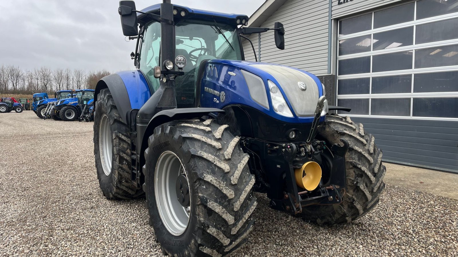 Traktor des Typs New Holland T7.315 BluePower med frontlift og frontpto, Gebrauchtmaschine in Lintrup (Bild 20)