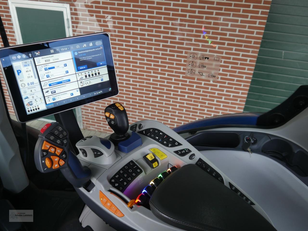 Traktor of the type New Holland T7.315 HD PLMi GPS, Gebrauchtmaschine in Borken (Picture 12)