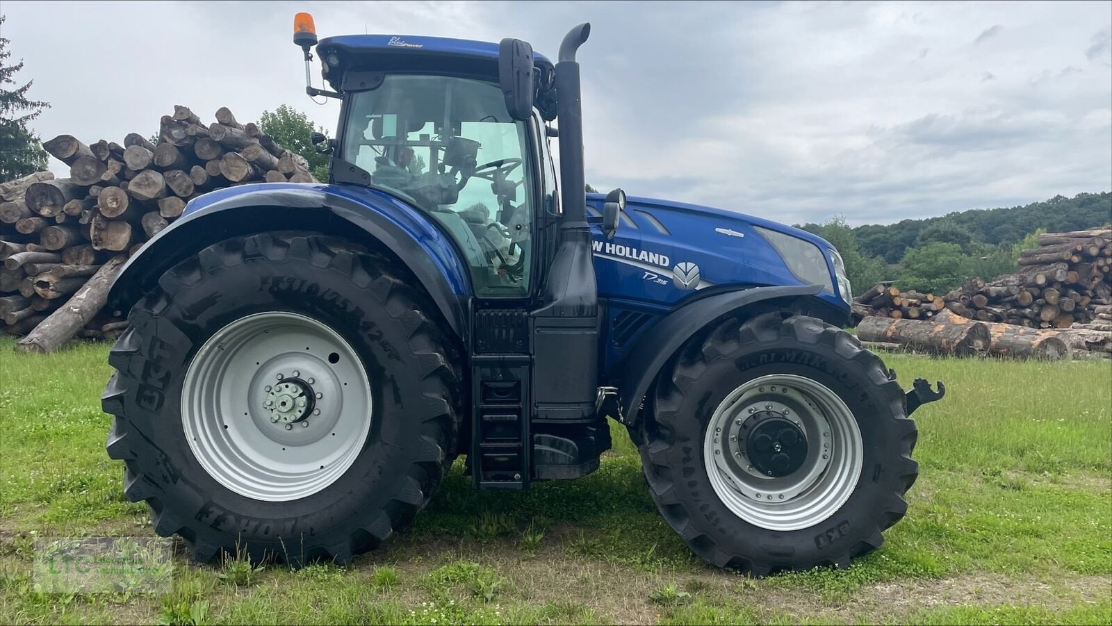 Traktor van het type New Holland T7.315, Gebrauchtmaschine in Großpetersdorf (Foto 8)