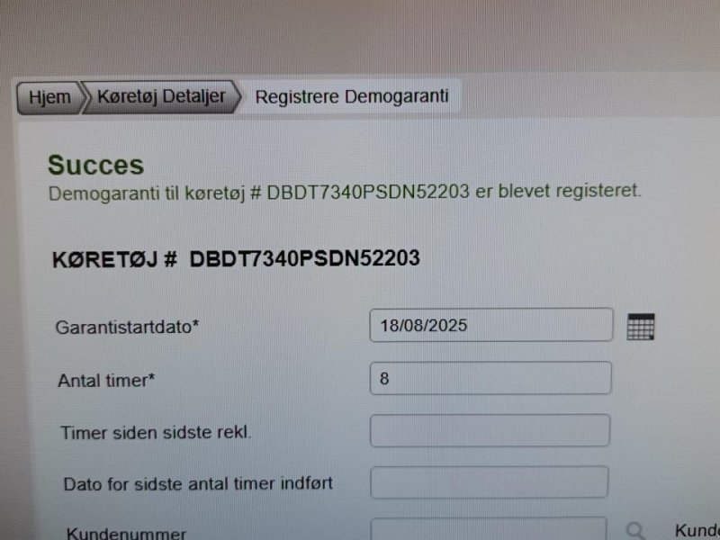 Traktor του τύπου New Holland T7.340 HD NEW GEN, Gebrauchtmaschine σε Maribo (Φωτογραφία 1)