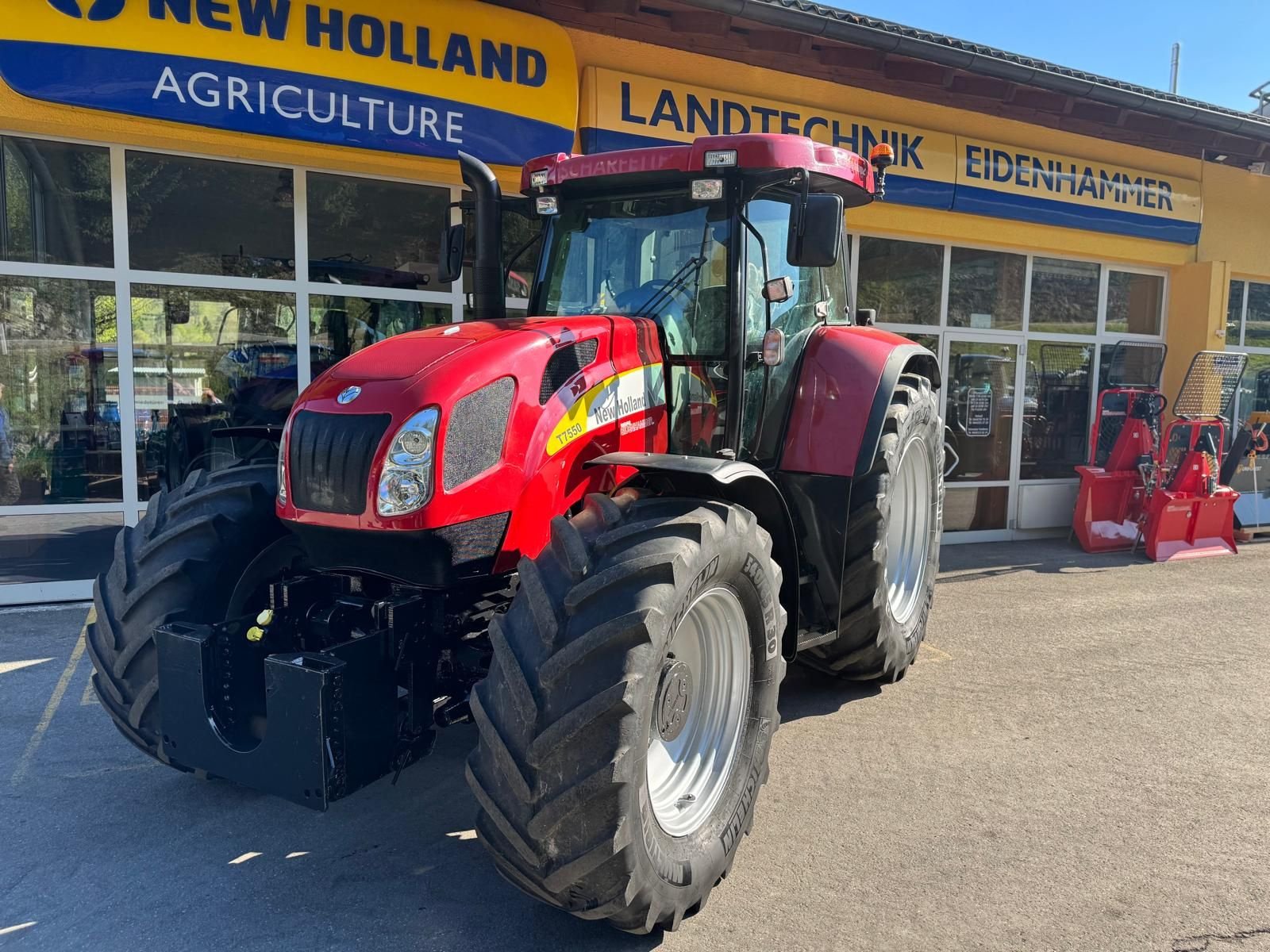 Traktor Türe ait New Holland T7550, Gebrauchtmaschine içinde Burgkirchen (resim 8)