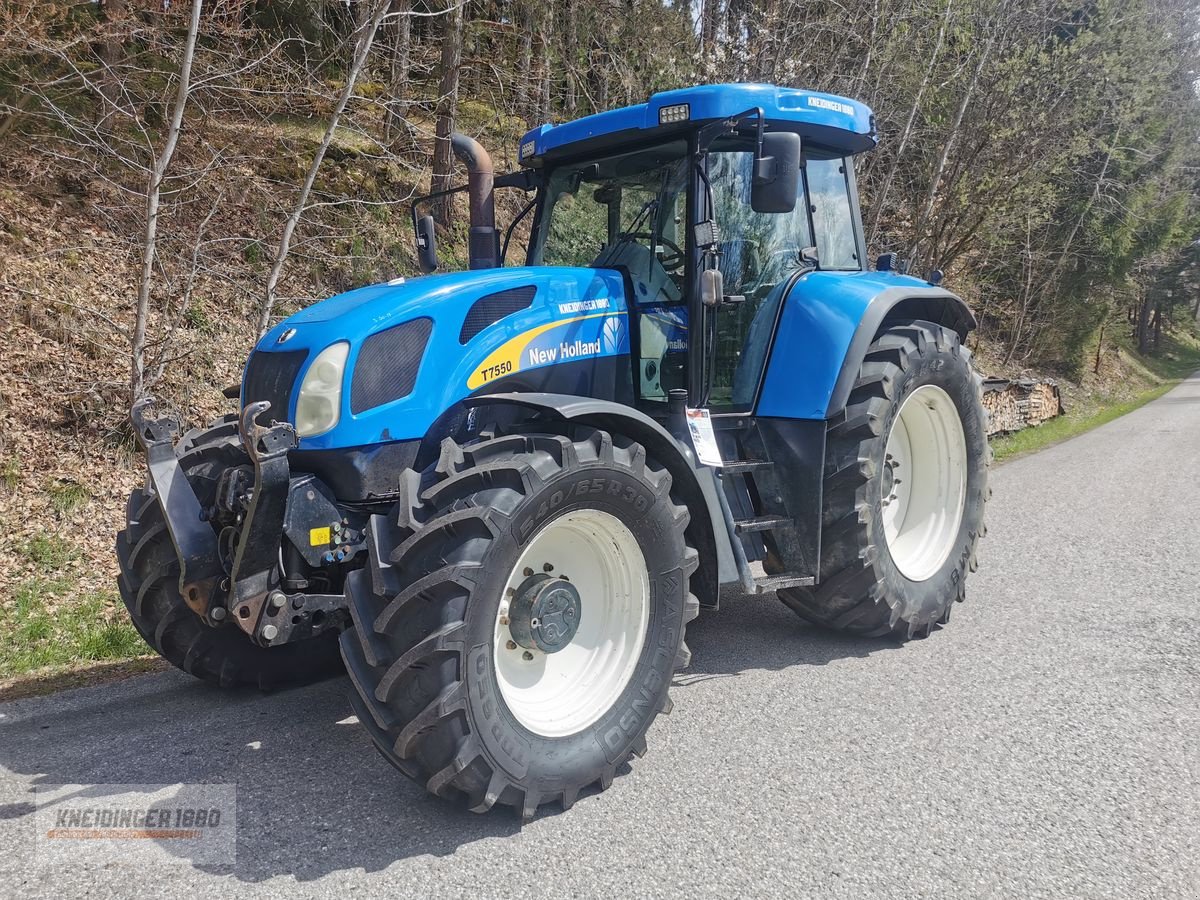 Traktor des Typs New Holland T7550, Gebrauchtmaschine in Altenfelden (Bild 1)