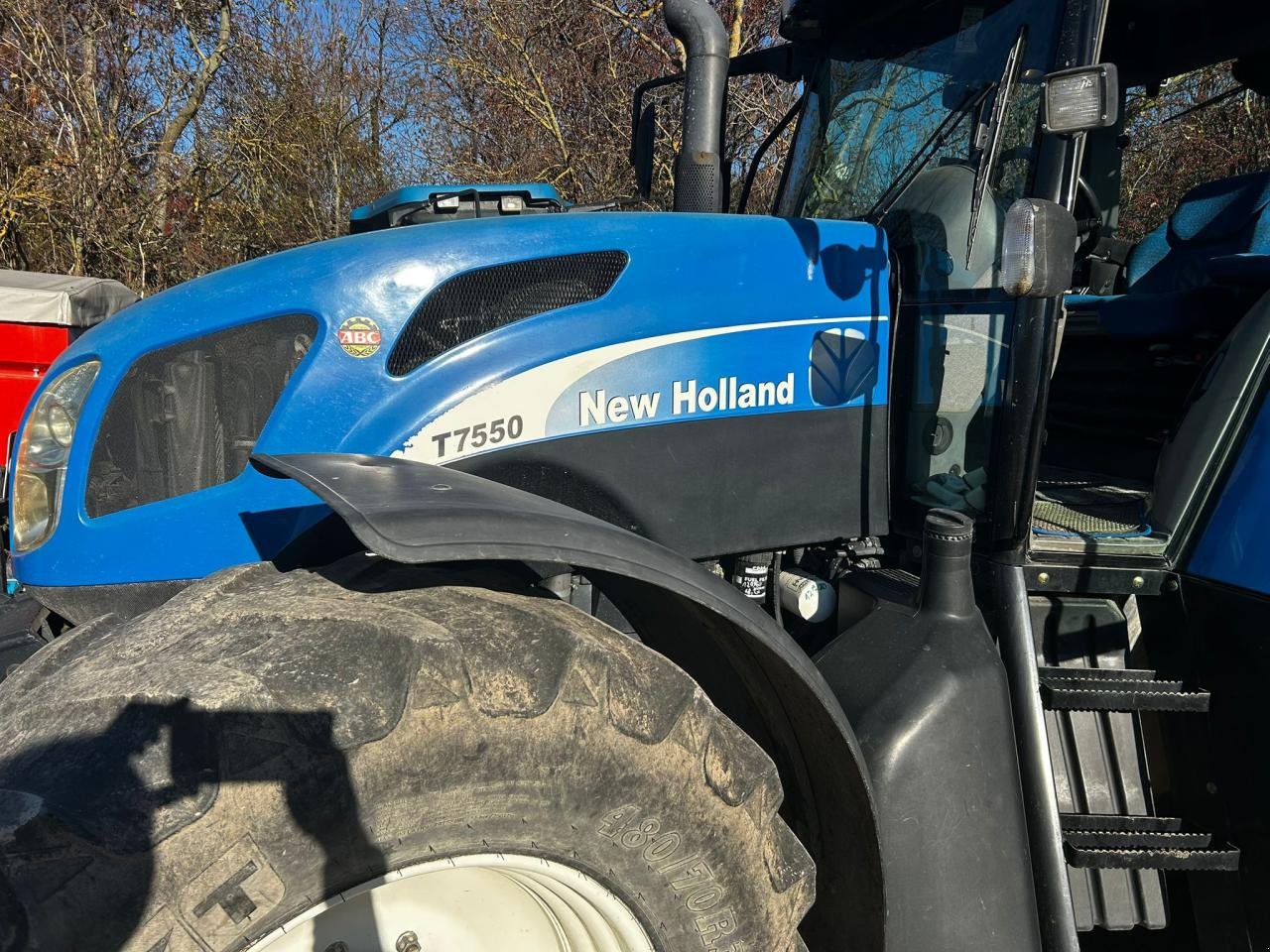 Traktor a típus New Holland T7550, Gebrauchtmaschine ekkor: Könnern (Kép 1)