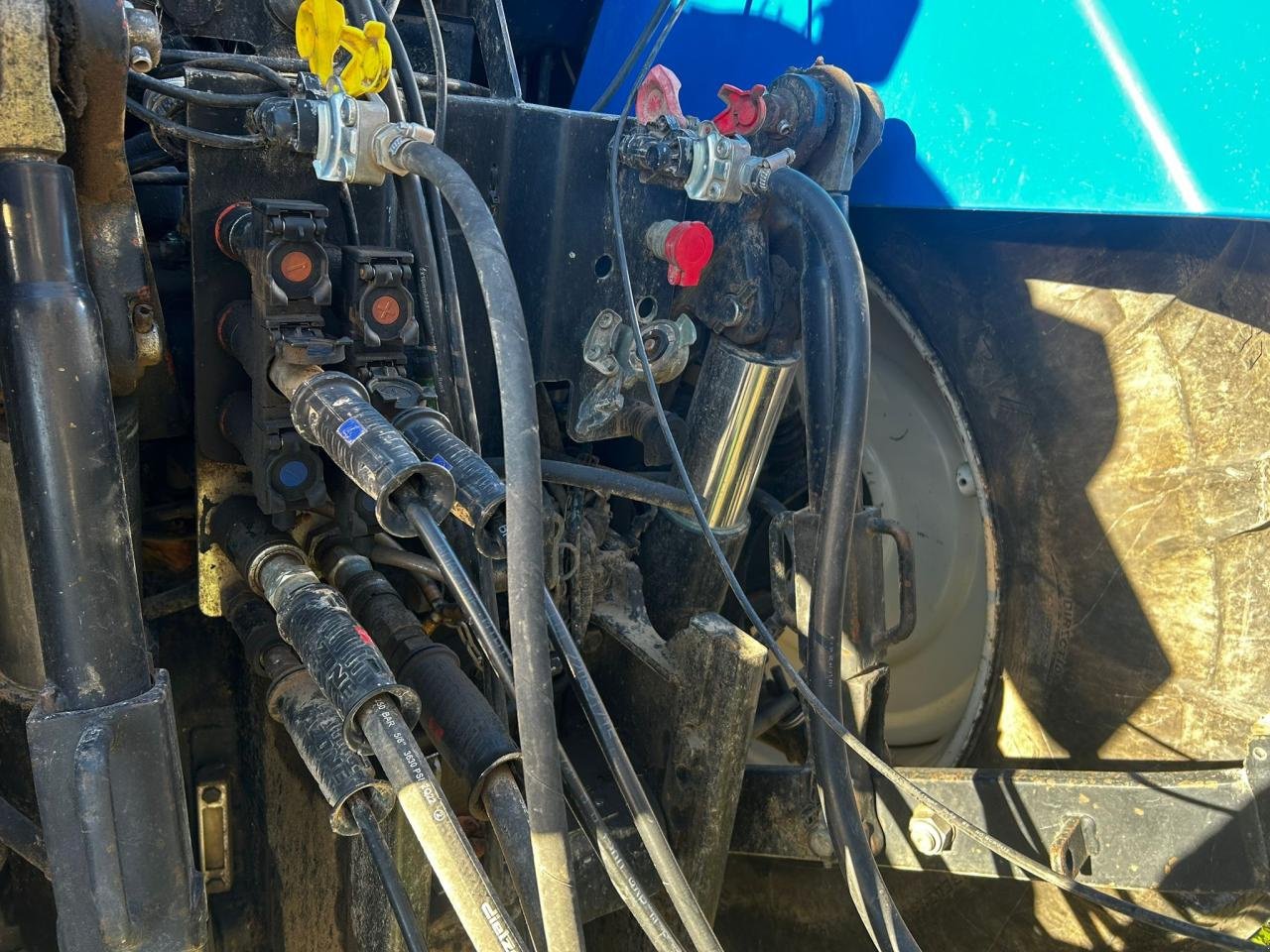 Traktor a típus New Holland T7550, Gebrauchtmaschine ekkor: Könnern (Kép 9)