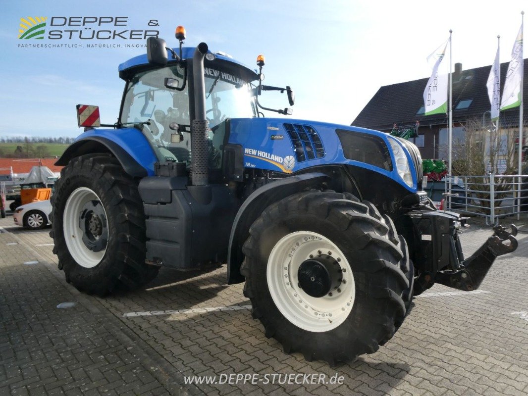Traktor des Typs New Holland T8 390, Gebrauchtmaschine in Lauterberg/Barbis (Bild 9)
