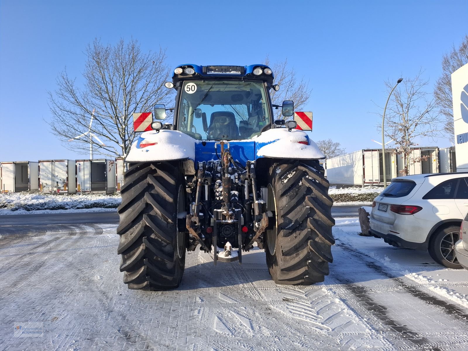 Traktor типа New Holland T8.300 AC mit RTK, Gebrauchtmaschine в Altenberge (Фотография 5)