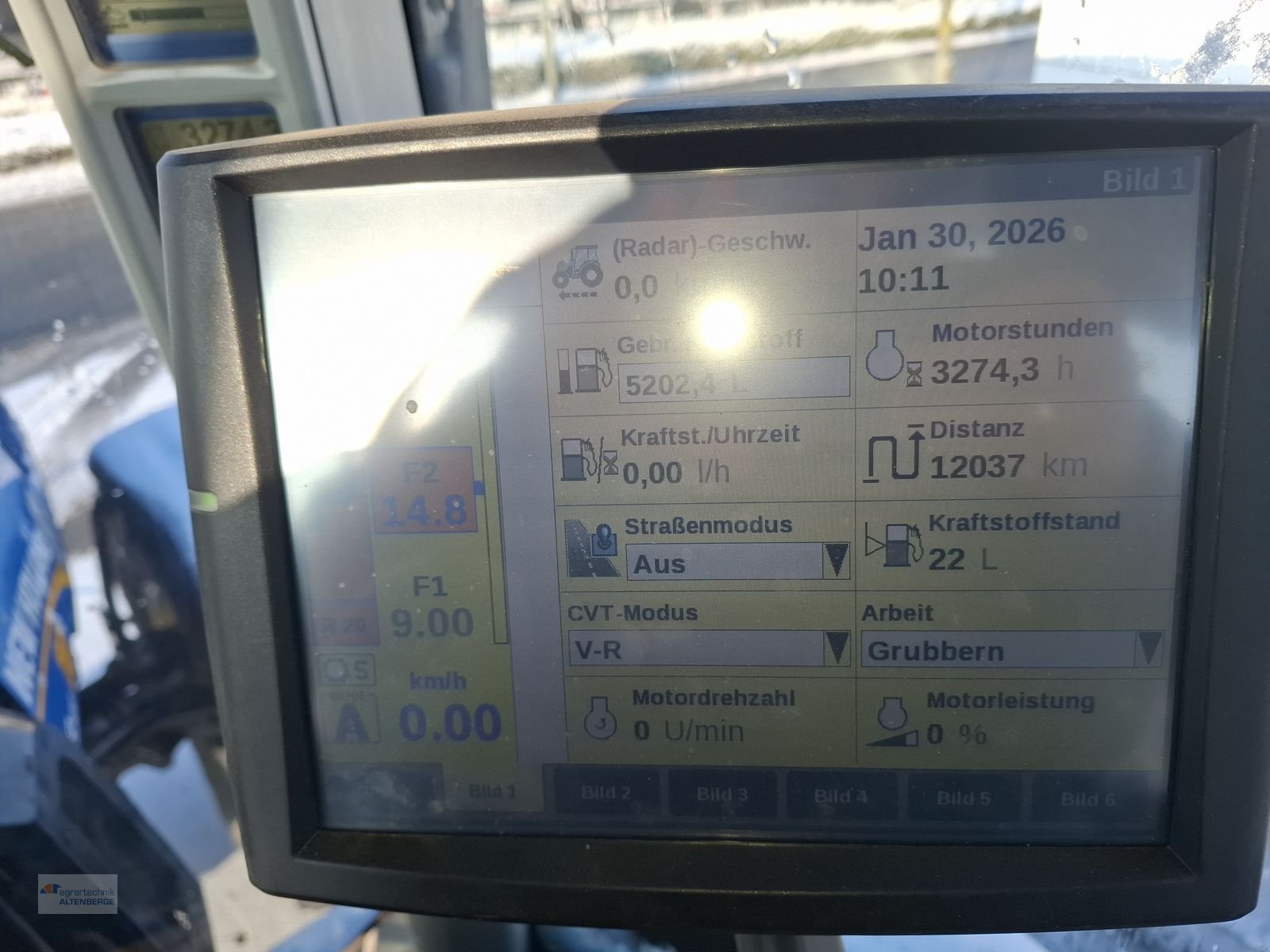 Traktor типа New Holland T8.300 AC mit RTK, Gebrauchtmaschine в Altenberge (Фотография 13)