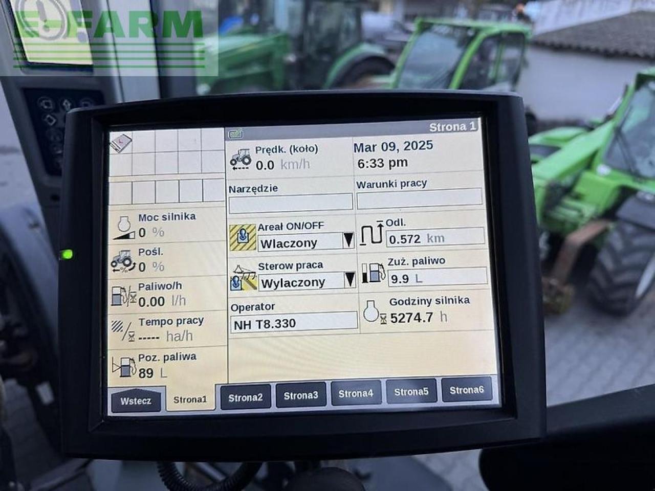 Traktor tip New Holland t8.330 ultra command, Gebrauchtmaschine in DAMAS?AWEK (Poză 15)
