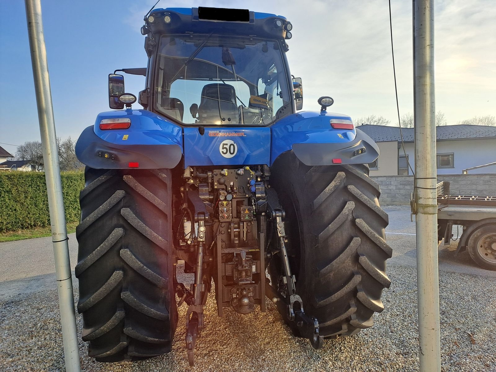 Traktor of the type New Holland T8.380 Genesis Auto Command, Gebrauchtmaschine in Burgkirchen (Picture 9)